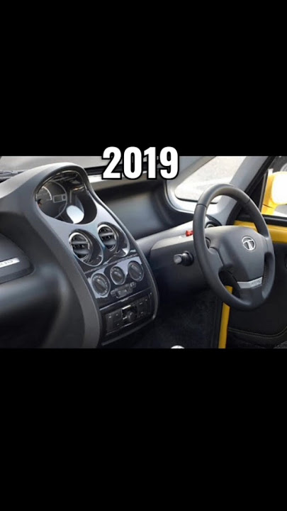 evolution of Tata Nano interior (2008~2023)#shortvideo