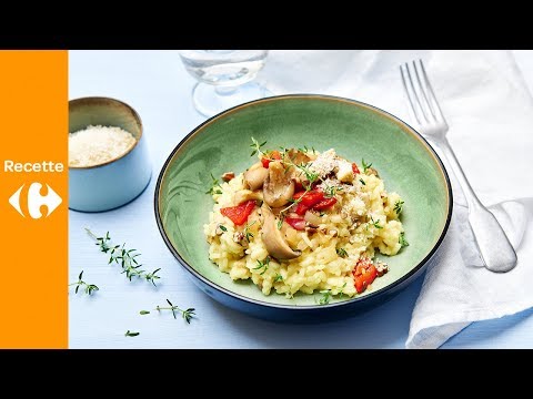 risotto-aux-pleurotes-et-poivron