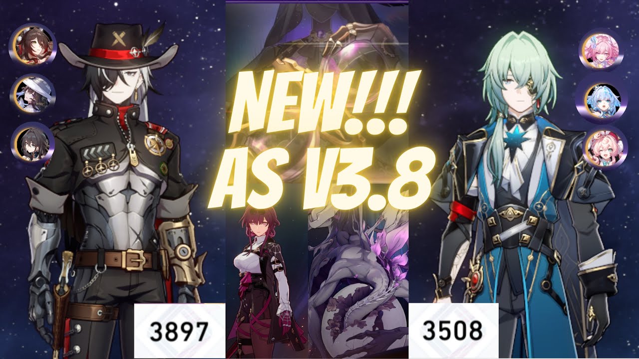 NEW!! Apocalyptic Shadow 3 Stars | E0S1 Boothill & E0S1 Anaxa | HSR 3.8