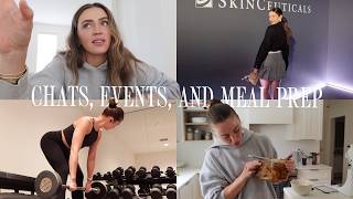 trip to LA + workout haul + meal prep + weekly vlog