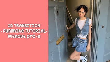 2D TRANSITION - Funimate tutorial without pro!