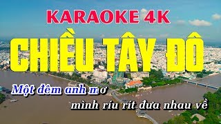 Video voorbeeld van "Karaoke 4K Chiều Tây Đô - Hoàng Dũng Karaoke"