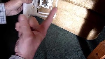 DJI Phantom 2 mounting Horizon FPV Antennas - As light as possible