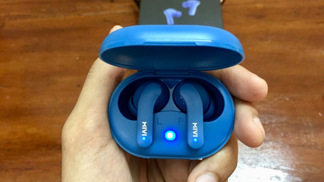 Mivi DuoPods A25 Blue Color Unboxing 