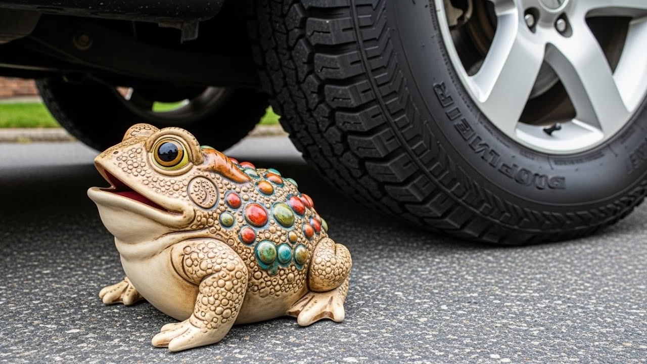 The Ultimate ASMR Triggers - Crushing Crunchy & Soft Things by Car!