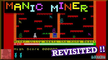 Manic Miner - on the ZX Spectrum 48K !! - REVISITED