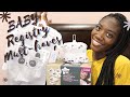 Baby Registry Must Haves | What I Got From My Baby Shower