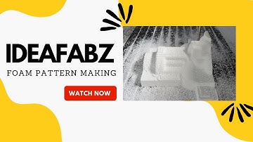 How to make a pattern in Foam on CNC ? Foam pattern making