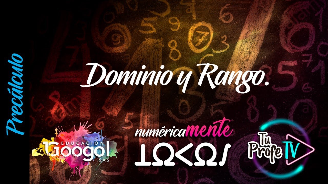 trinomio al cuadrado Dominio y Rango; ( Clase 71)