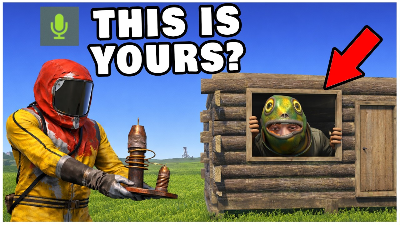 Buff Rust Sstreamerr I Trolled A Rust Streamer With My Trap Base.. - YouTube