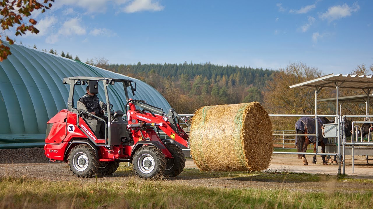 Weidemann – Hoftrac 1390 Einsatz Pferdehof