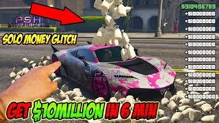 New Solo- GTA 5 Online Money Glitch *PS4/XBOX1/PC* Unlimited Money Glitch 1.48