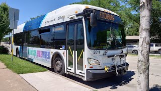 Details Ride On Madison Metro Transit 2020 New Flyer XD40 2011 On Route B to Cahill Main/Caddis Bend News