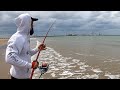 Surfcasting luchando con bestias esta vez ganamos nosotros