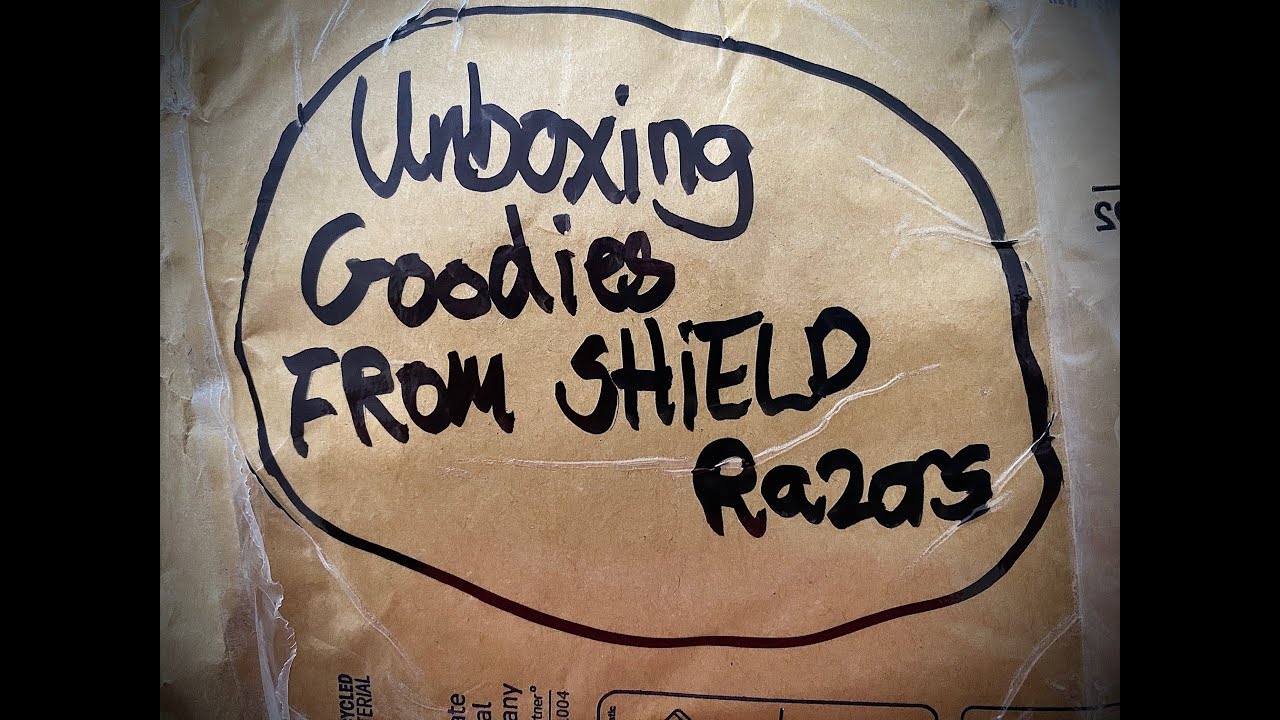 UNBOXING GOODIES FROM SHIELD RAZORS... - YouTube