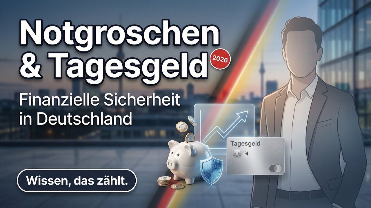 Notgroschen & Tagesgeld: So baust du finanzielle Sicherheit in Deutschland auf