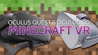 Here's an updated guide on how to play minecraft: gear vr version your
oculus quest or go. it's in 3d, allows multiplayer and cross platform.
grab pi...