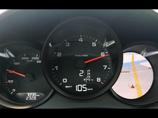 Porsche 718 Cayman (300HP) - Acceleration