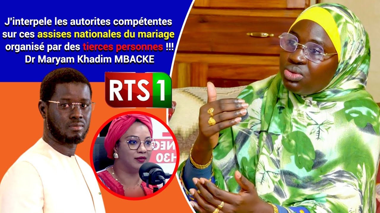 J'interpele les autorités compétentes sur ces assises nationales du mariage organisé par des tier