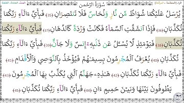 سورةُ الرحمن (35 - 45) أسامة شاهين