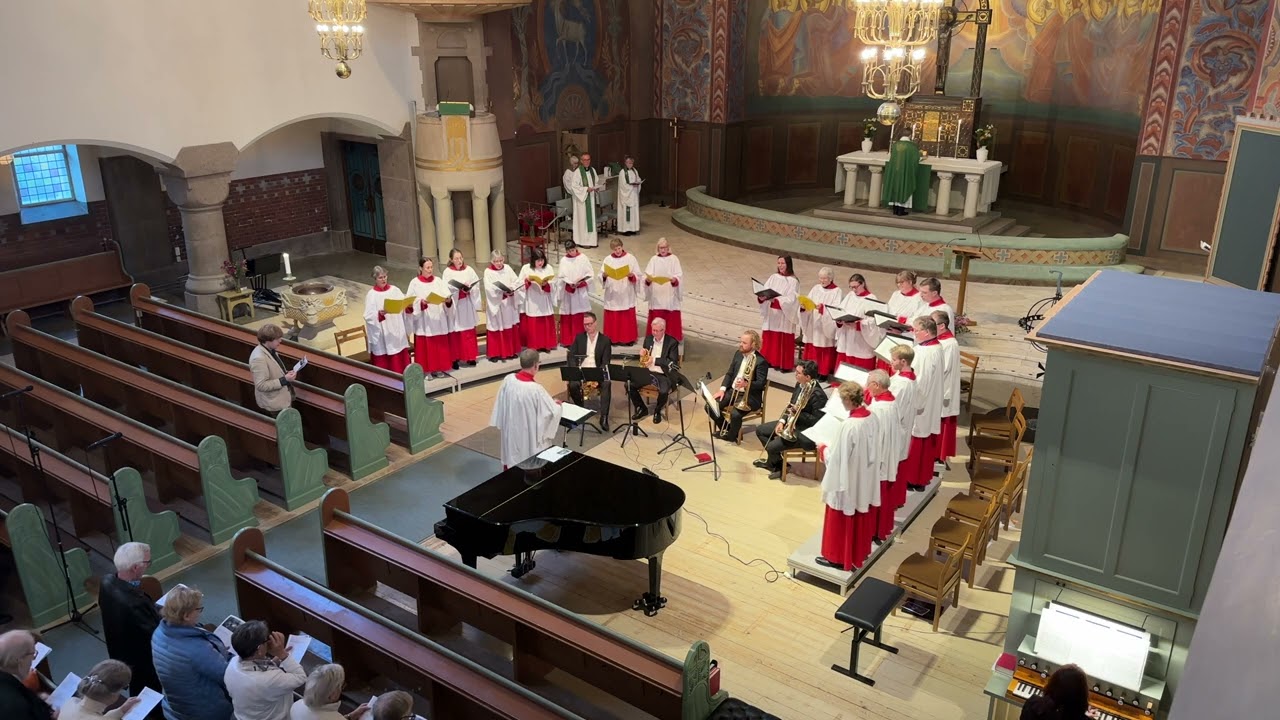 Tacka Herren, ty han är god, från Diakonimässa av Egil Hovland