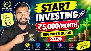 How to Start Investing in Stock Market in 2026 | Beginners Complete Guide