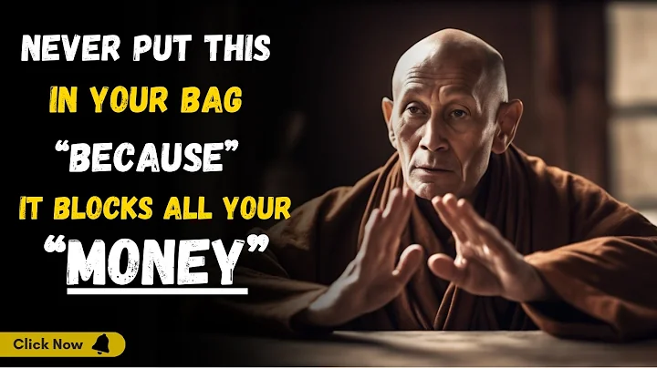 CAREFUL! ⚠️DON'T LEAVE THIS IN YOUR BAG IT BLOCKS MONEY AND ABUNDANCE | BUDDHISM | BUDDHAINSIGHTS
