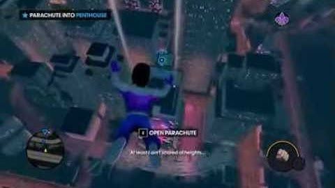 Highlights - Saints Row: The Third - Parachute Fail!