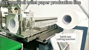 Automatic Maxi Roll Jumbo Roll Tissue Paper Making Machine Production Line Toilet Paper Machine