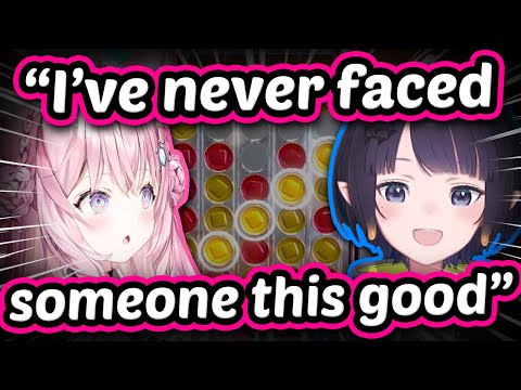 (NO CUTS) Ina Absolutely Dominates Koyori In Connect 4 【ENG Sub Hololive】