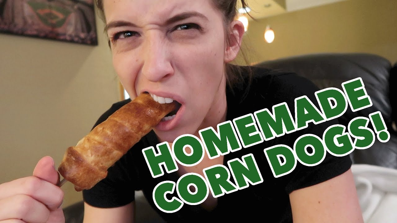 Homemade Corn Dogs! - YouTube