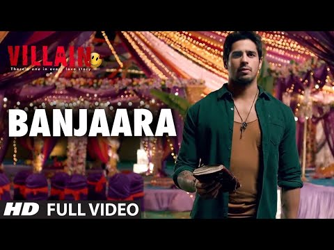 Banjaara Full Video Song |Ek Villain |Shraddha Kapoor, Siddharth Malhotra 4k video HD 🥹❤️‍🩹