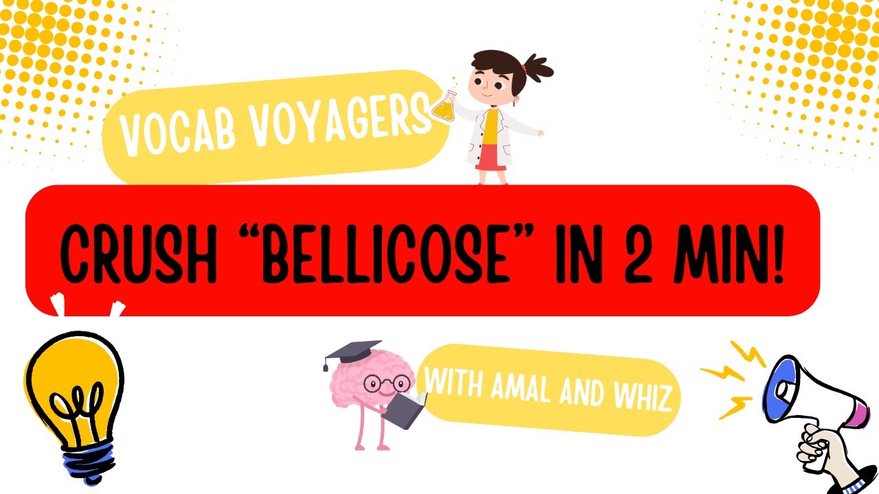 Crush "Bellicose" in less than 2 mins! A-levels Prep/Ivy-League College Prep