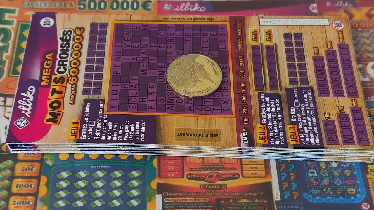 Grattage d'un carnet de Méga Mots Croisés !! ☘️☺️🥰