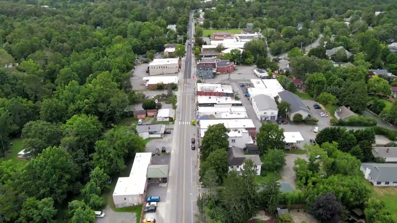 Weaverville, NC Neighborhood Aerial Overview | Asheville Area, NC Real Estate