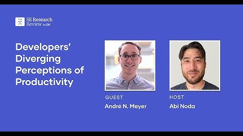 Developers’ Diverging Perceptions of Productivity