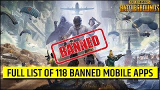 Why PUBG MOBILE And PUBG MOBILE LITE Banned In India with 117 Chinese Apps  | 2020