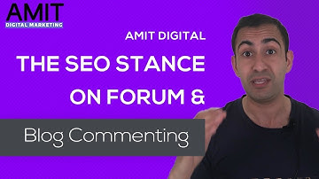 The SEO Stance on Forum & Blog Commenting