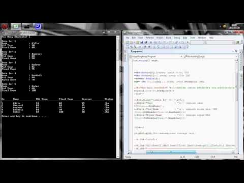 Penggunaan Array pada C.flv