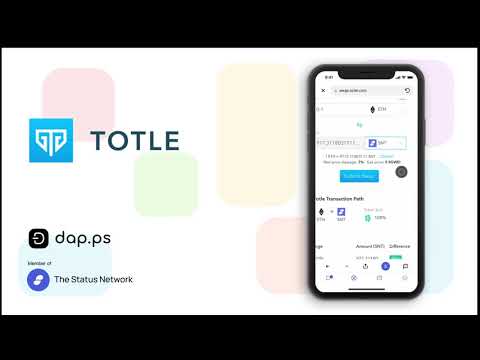 Mobile Defi with Dap.ps: Totle Swap - Comparison Shopping for Crypto Swaps