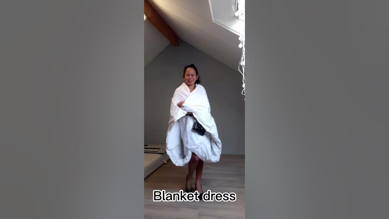 Tik Tok Blanket Dress YouTube