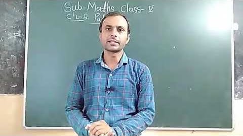 Class 5 Chapter 8 pattern part 1 mathematics