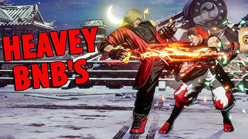 FATAL FURY COTW : KEN - BNB Combos