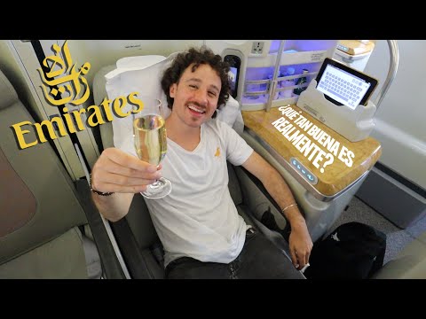 Volé con la aerolínea más costosa EMIRATES  💸 ¿Vale la pena pagar TANTO? 🛩️