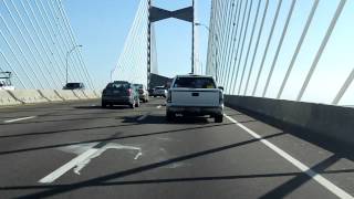 Dames Point Bridge southbound