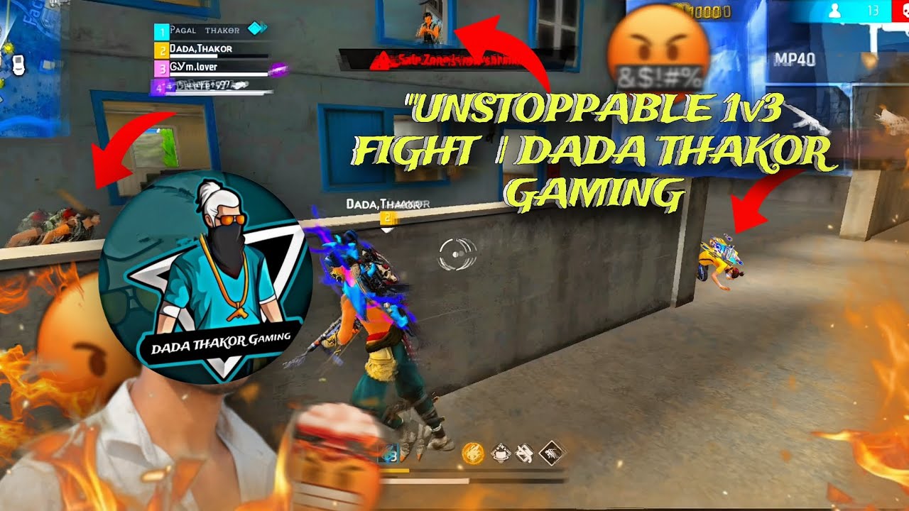 ⚡ 1 vs 3 Colorful Clutch – Legend Mode ON💥 Epic 1v3 Colorful Moment ...