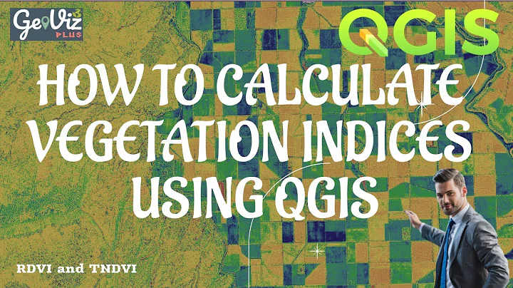 How to Calculate Vegetation Indices using #QGIS | GIS Tutorial