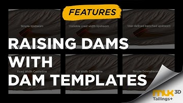 Raising Dam With Dam Templates - Muk3D Tutorial