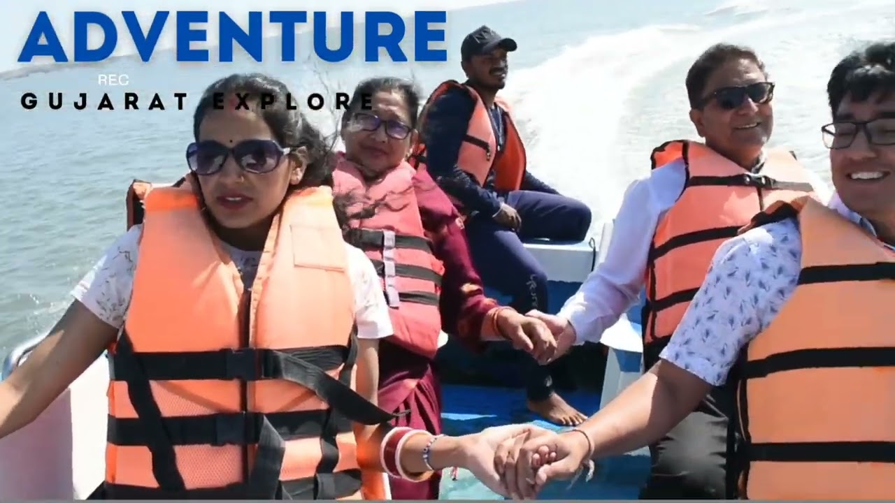 "Family Adventure at Nagoa Beach, # Diu                  Steam Boat Ride Experience"
