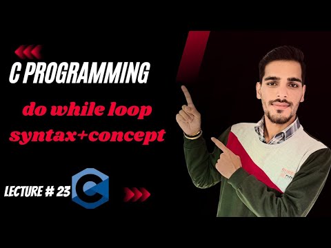 do while loop in c: while loop vs do while loop | lecture 23.. - YouTube